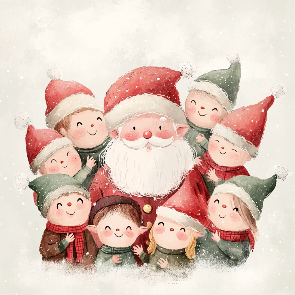 Papá Noel y sus amigos