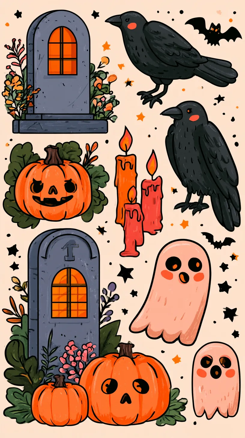 Cuervos y velas de otoño
